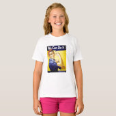Rosie de Riveter T-shirt (Voorkant volledig)