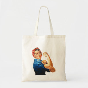 Rosie De Riveter Tote Bag