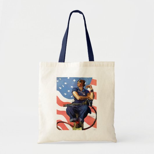 Rosie de Riveter Tote Bag (Voorkant)