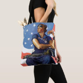 "Rosie de Riveter" Tote Bag (Dichtbij)