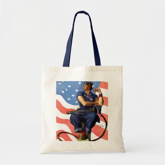 Rosie de Riveter Tote Bag (Voorkant)