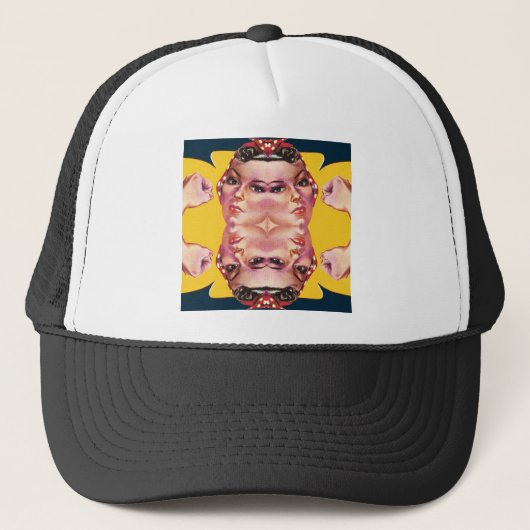 rosie de riveter trucker pet (Voorkant)