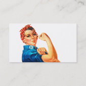 Rosie de Riveter Visitekaartje (Achterkant)