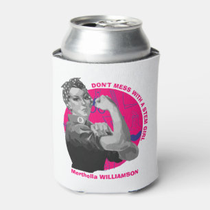 Rosie de Riveter VROUWEN IN STEM Girl Blikjeskoeler