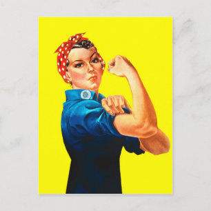 Rosie de Riveter - We kunnen het, Cultural Icon Briefkaart