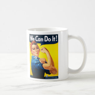 Rosie de Riveter, we kunnen het doen! Koffiemok