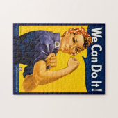 Rosie de Riveter we kunnen het  doen Legpuzzel (Horizontaal)