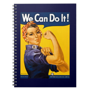 Rosie de Riveter we kunnen het  doen Notitieboek