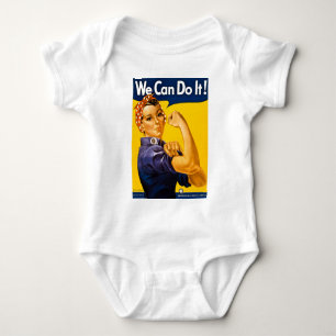 Rosie de Riveter we kunnen het  doen Romper