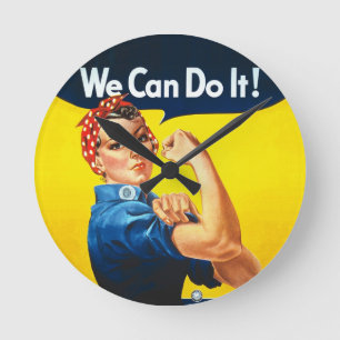 Rosie de Riveter - "We kunnen het!" Ronde Klok
