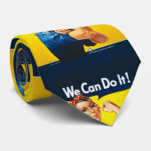 Rosie de Riveter - "We kunnen het!" Stropdas (Opgerold)
