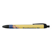 Rosie de Riveter Zwarte Inkt Pen (Bovenkant)