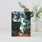 Rosie Elvin Fantasy Anime Briefkaart (Staand voorkant)