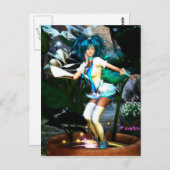 Rosie Elvin Fantasy Anime Briefkaart (Voorkant / Achterkant)