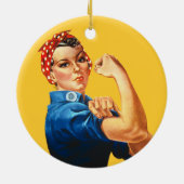 Rosie het  Ornament van het Feminisme van de Rivet (Achterkant)