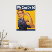 Rosie het Poster Riveter (Keuken)