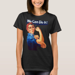 Rosie het Poster van de riveter dat we kunnen doen T-shirt
