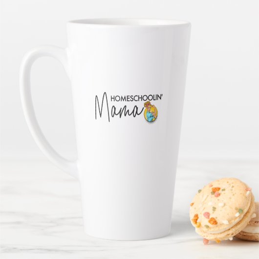 "Rosie" Homeschoolin Mama Latte Mug (En situation)