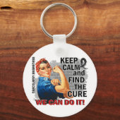 Rosie Keep Calm Narcolepsy.png Sleutelhanger (Voorkant)