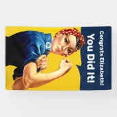 Rosie la riveuse | Bannière haute | Personnaliser (Horizontal)