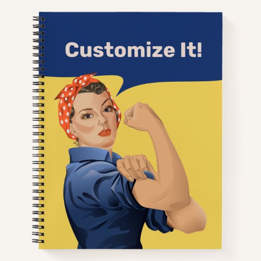 Rosie le Carnet Riveter (Devant)