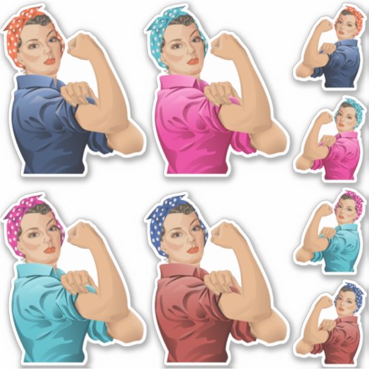 Rosie le jeu de stickers Riveter (Devant)
