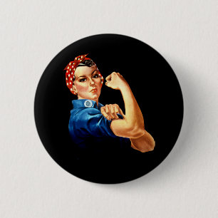 Rosie le Riveter - Nous pouvons le faire! Badge
