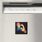 Rosie le Riveter - Nous pouvons le faire! Magnet (In Situ (Lave-vaisselle))