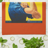 Rosie le rivoir nous pouvons le faire serviette de (Plié)