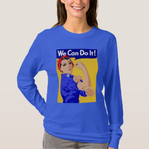 Rosie le rivoir "nous pouvons le faire" T-shirt