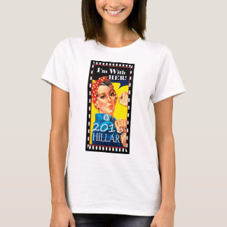 Rosie le T-shirt 2016 unique de Hillary de rivoir