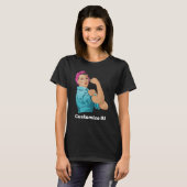 Rosie le T-shirt Riveter (Devant entier)