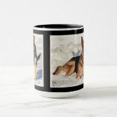 Rosie Luke Black Coffee Mug (Centre)