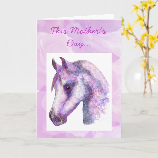 Rosie-Moederdag kaart (Gele Bloem)