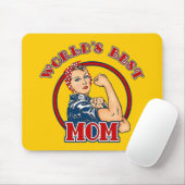 Rosie Riveter Best Mousepad Muismat (Met muis)