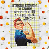 Rosie Riveter Inspirée Serviette pour écraser les 