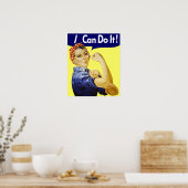 Rosie Riveter - Je peux le faire Poster (Cuisine)