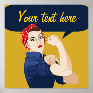  Rosie Riveter Poster