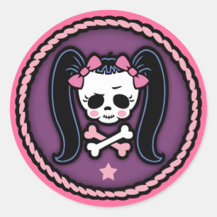 Rosie Roger-rope Ronde Sticker