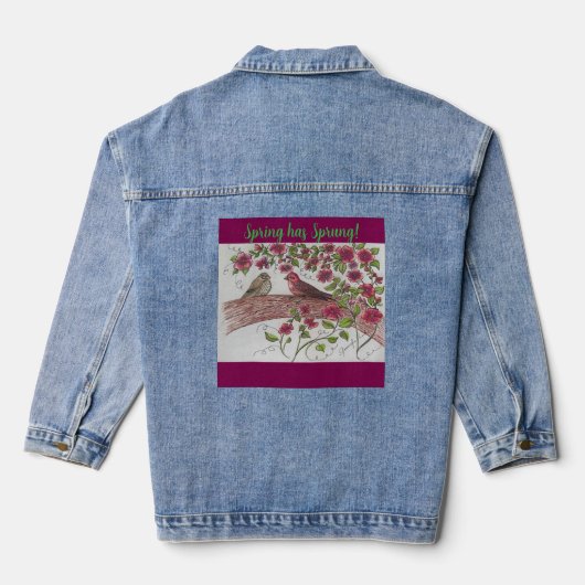 Rosie Rose Finit Denim Coat (Verso)