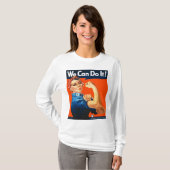 Rosie rouge le T-shirt de rivoir (Devant entier)