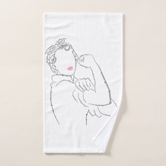 Rosie the Riveter (Serviette à main)