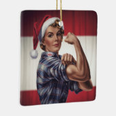 Rosie the Riveter Christmas Ornament (Rechts)