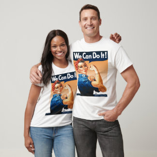 Rosie the Riveter Oranje T-Shirt