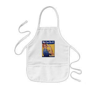 Rosie the Riveter Sterke Women Girl Power Kinder Schort