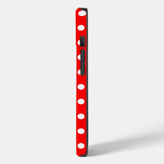 Rosie The Riveter Style Polka Dots Case-Mate iPhone Case (Achterkant / Links)