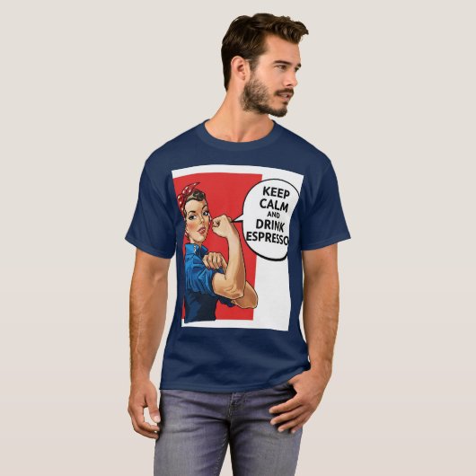 Rosie the Riveter T-shirt (Voorkant volledig)