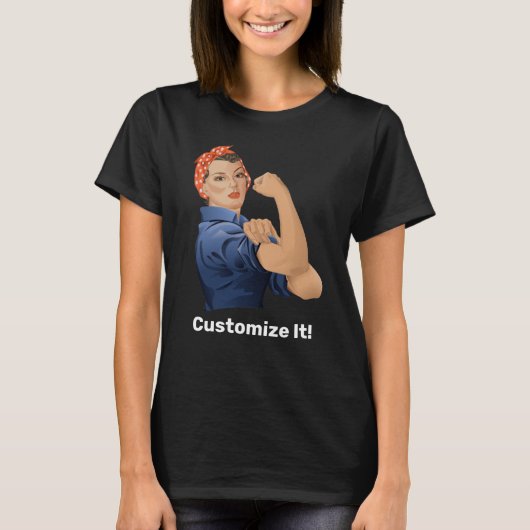 Rosie the Riveter T-Shirt (Voorkant)