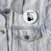 Rosie The Riveter We Can Do It Ronde Button 5,7 Cm (In situ)