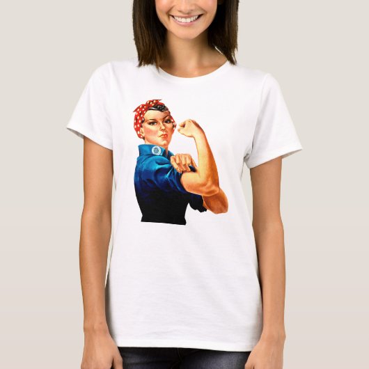 Rosie the Riveter We Can Do It T-shirt (Voorkant)